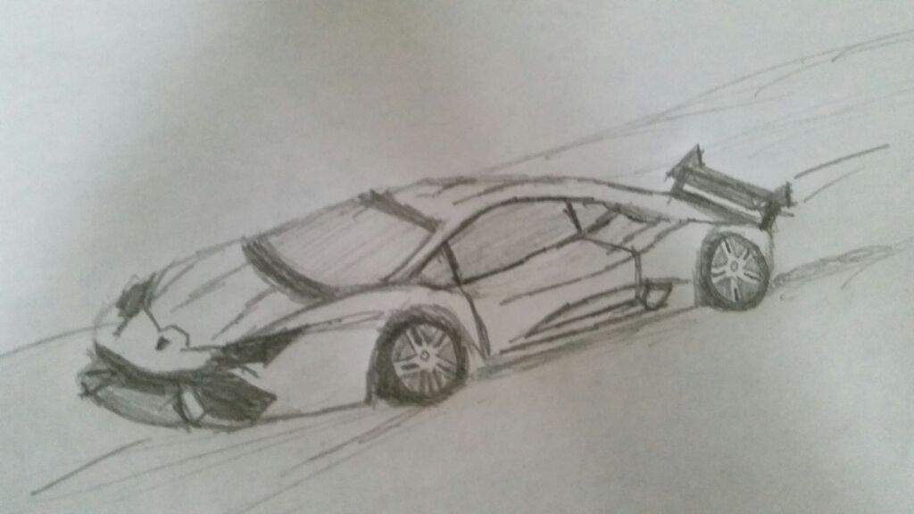 1024x576 lamborghini huracan drawing don joewon song amino - Lamborghini Huracan Drawing