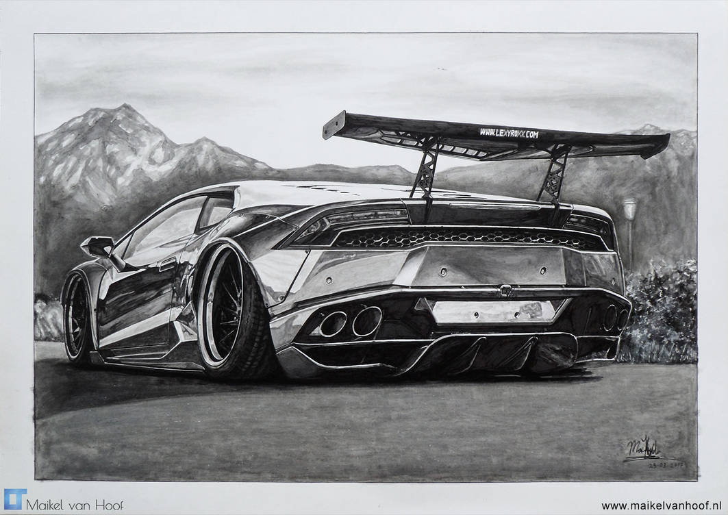 1063x752 liberty walk lamborghini huracan - Lamborghini Huracan Drawing