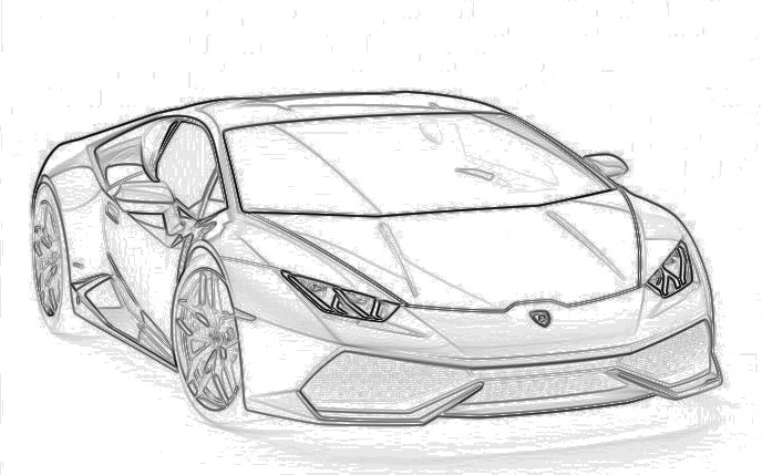 688x429 this is how lamborghini huracan was designed - Lamborghini Huracan Drawing