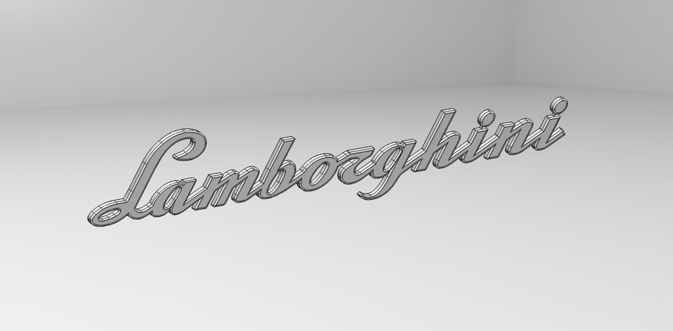 960x472 Zimple - Lamborghini Logo Drawing