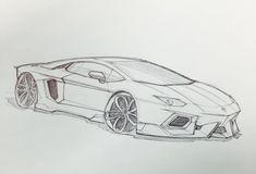 235x160 Image For Lamborghini Aventador Black And White Drawing Stuff - Lamborghini Pencil Drawing