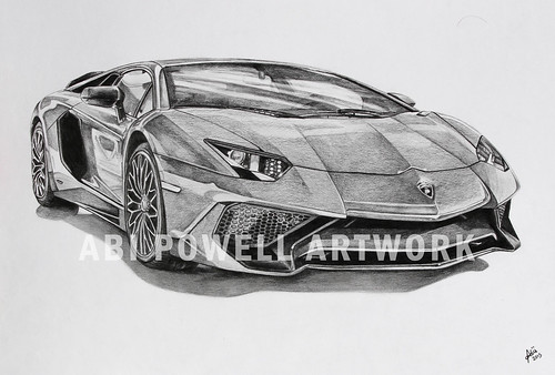 Lamborghini Pencil Drawing at PaintingValley.com | Explore collection ...