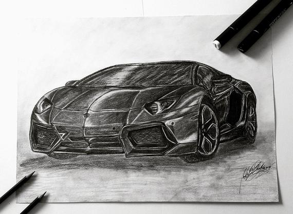 Lamborghini Reventon Drawing at PaintingValley.com | Explore collection ...