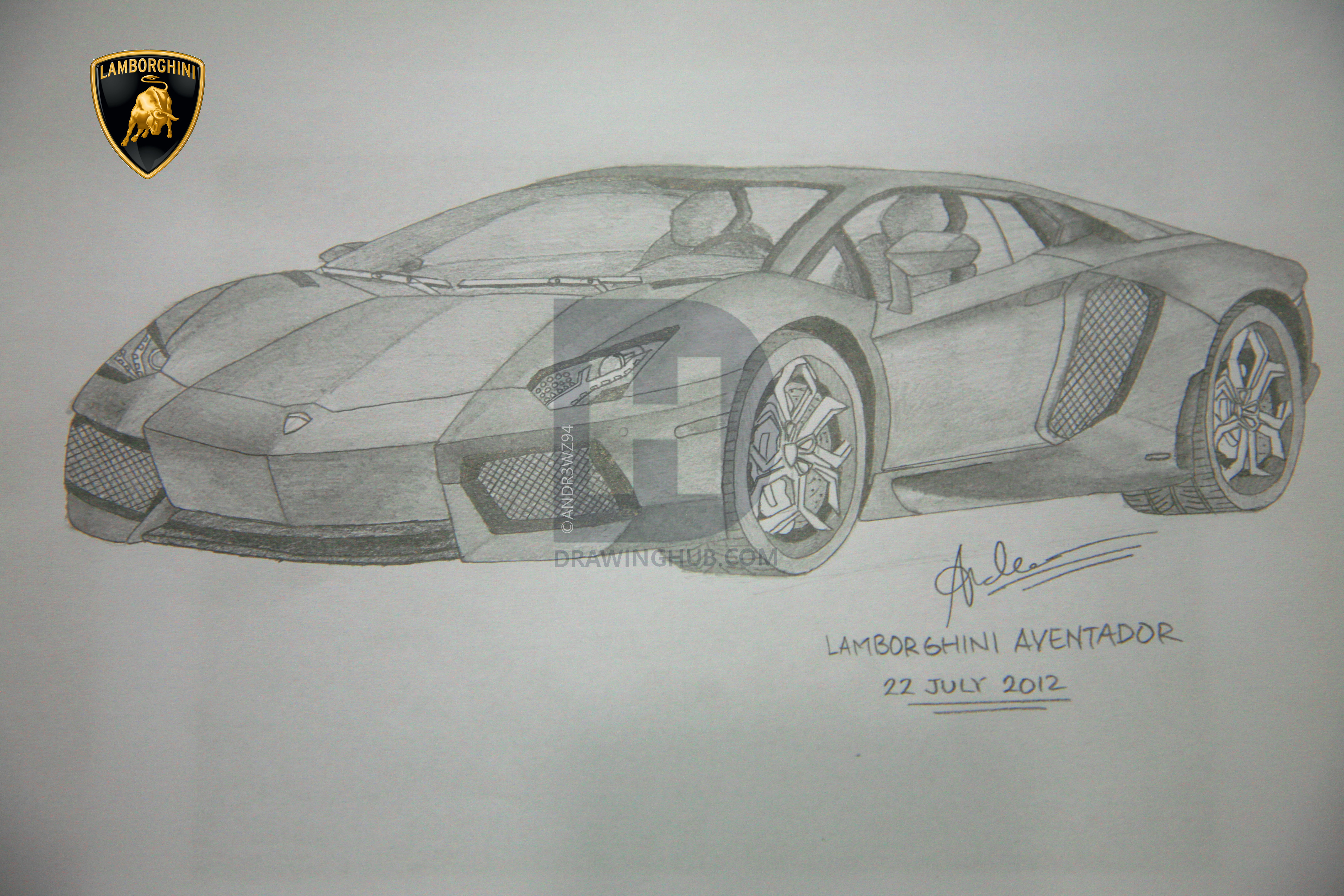 Lamborghini Reventon Drawing at PaintingValley.com | Explore collection ...