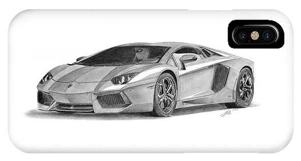 592x316 lamborghini aventador iphone x case for sale - Lamborghini Reventon Drawing
