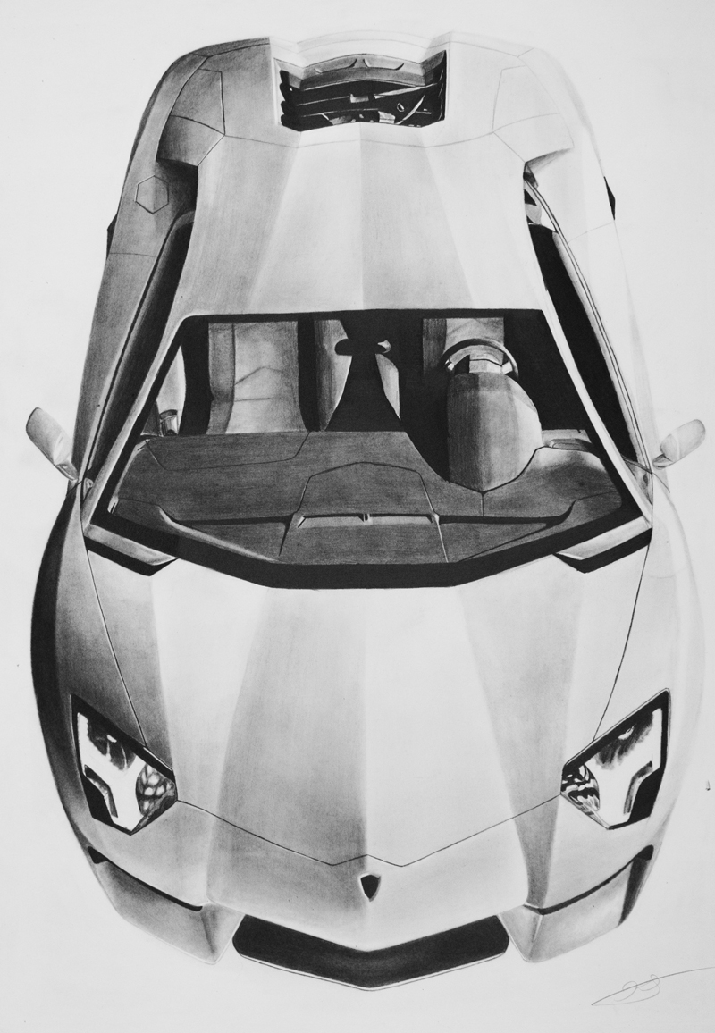 800x1156 lamborghini aventadordrawing automotive design - Lamborghini Reventon Drawing
