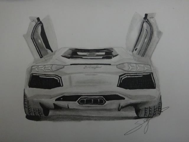 640x480 drawn lamborghini lamborghini reventon - Lamborghini Reventon Drawing