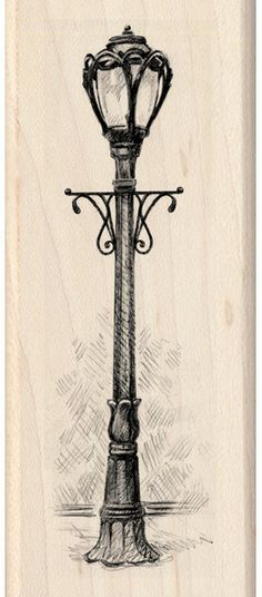 236x536 Lamp Post Clipart Harry Potter - Lamp Post Drawing