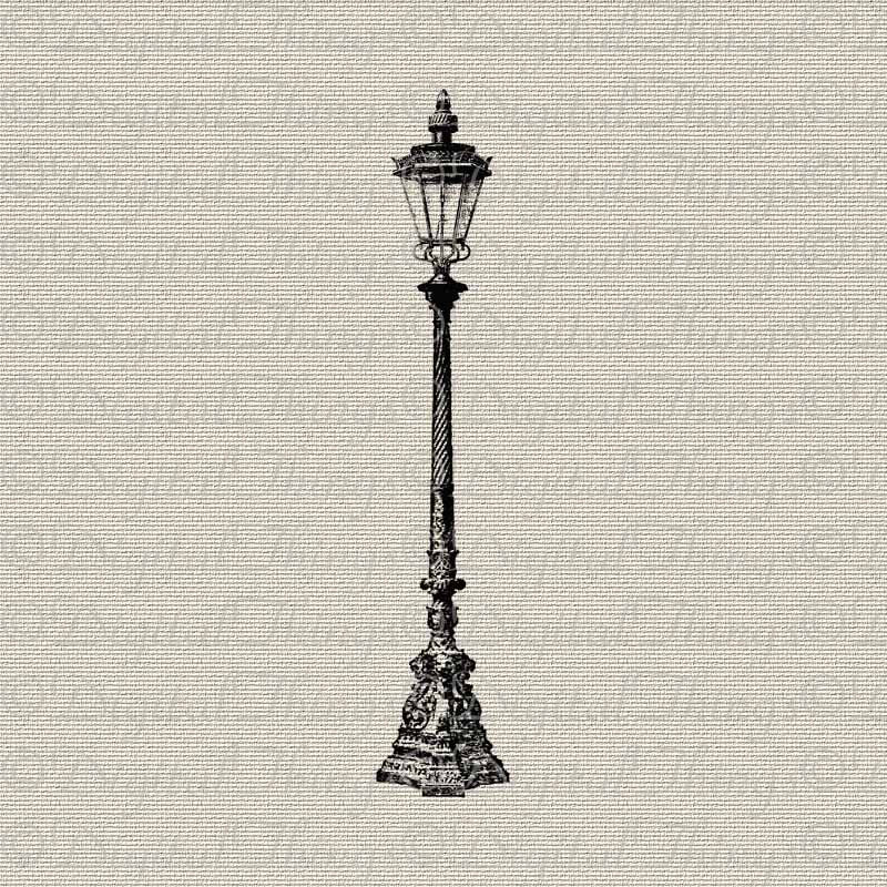 800x800 Old Lamp Post Drawing - Lamp Post Drawing