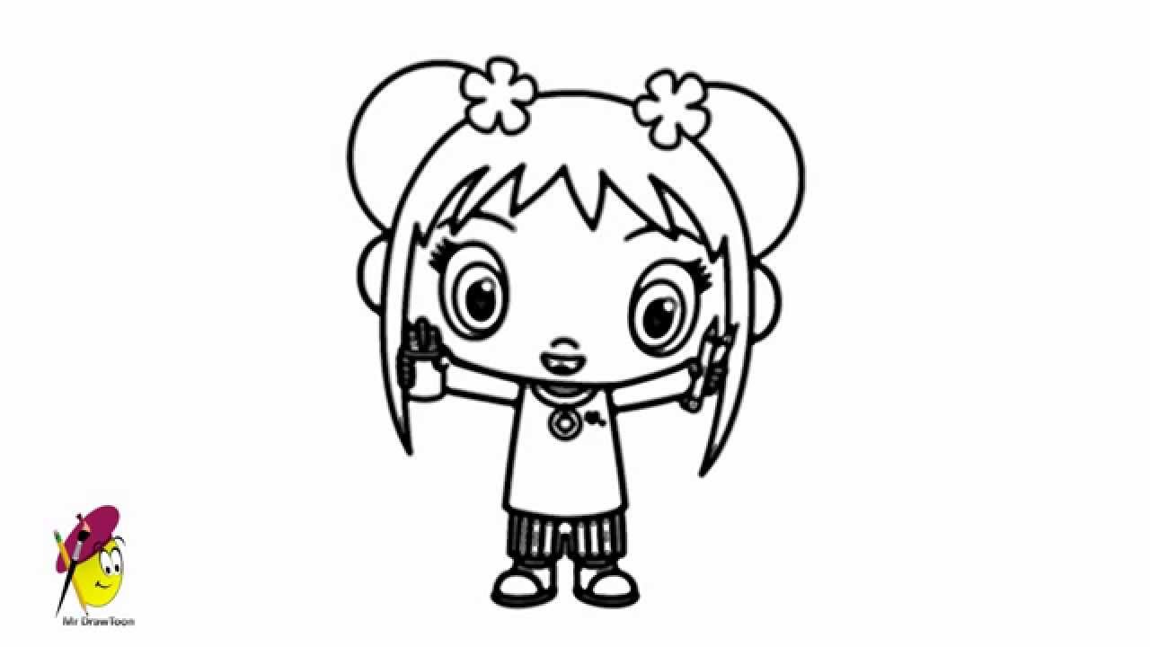 1280x720 Kai Lan - Lan Drawing