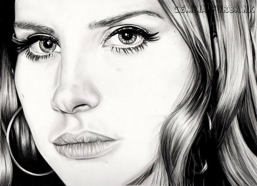 500x362 Lana Del Rey Discovered - Lana Del Rey Drawing