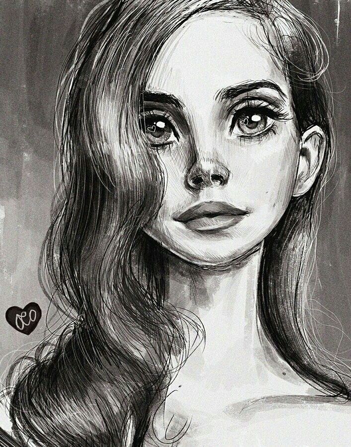 707x900 Lana Del Rey - Lana Del Rey Drawing