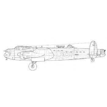 350x350 avro lancaster - Lancaster Drawing