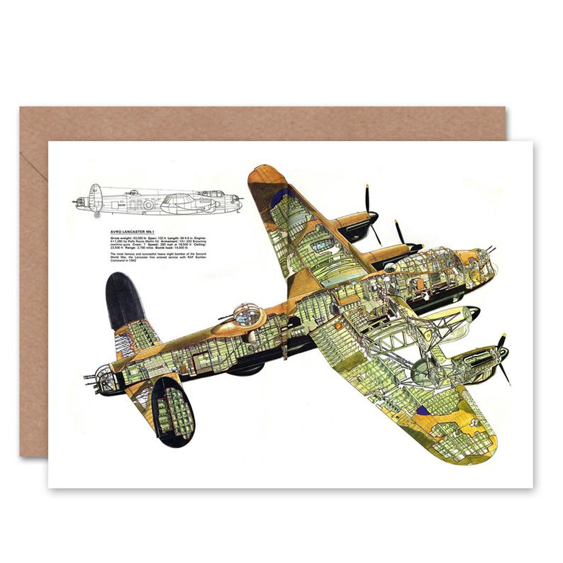 794x794 war drawing plane bomber avro lancaster cutaway wwii uk etsy - Lancaster Drawing