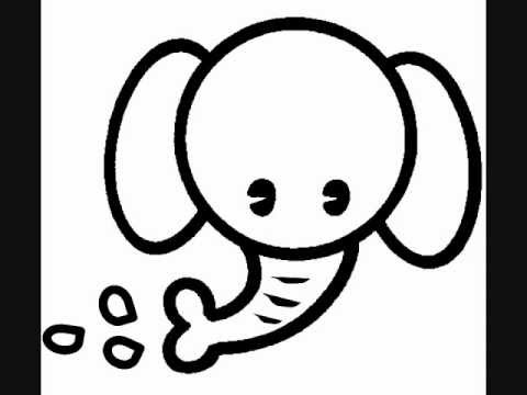 480x360 Bible Cartoon Drawing - Land Animals Drawing