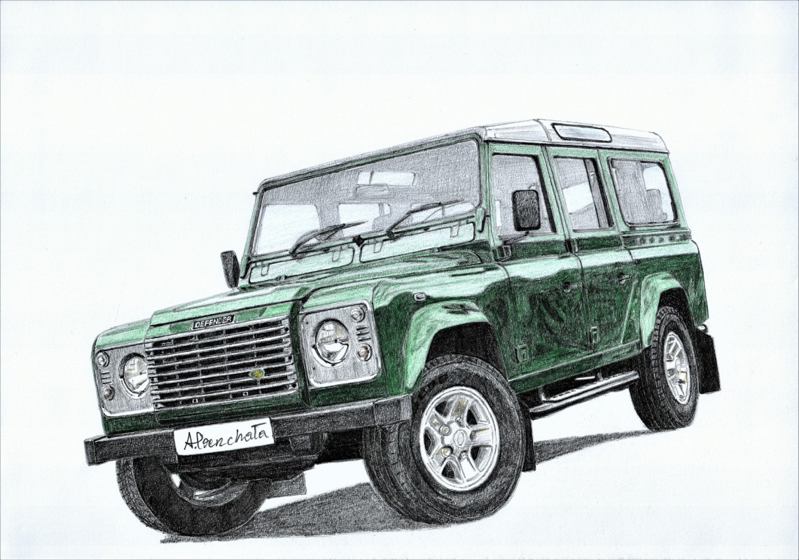 1141x800 land rover defender tobado - Land Rover Drawing