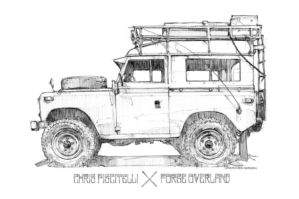 Land Rover Drawing at Explore collection of Land