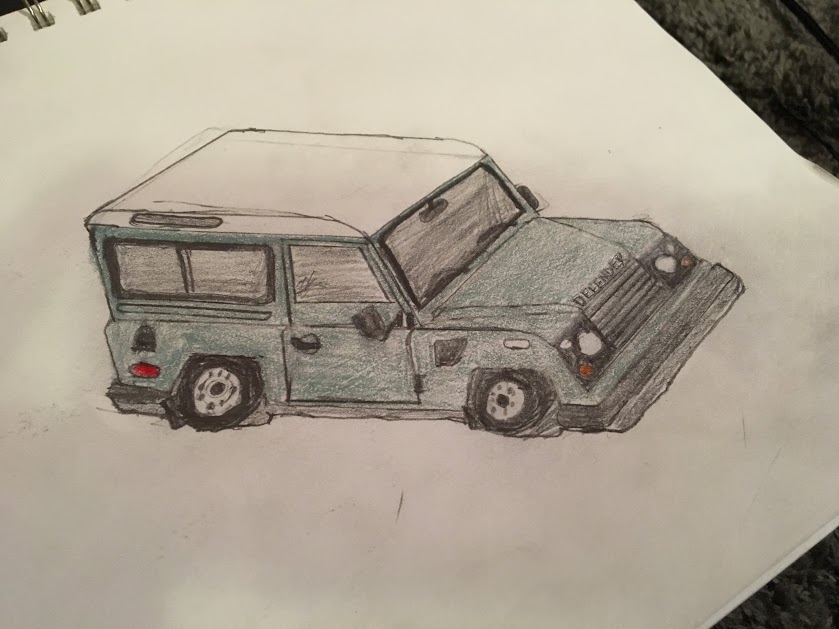 839x629 pixilart - Land Rover Drawing