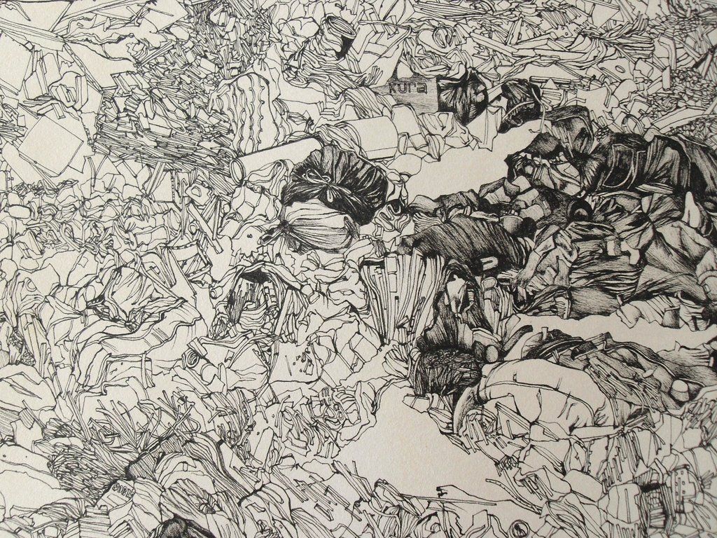 1024x768 Landfill - Landfill Drawing