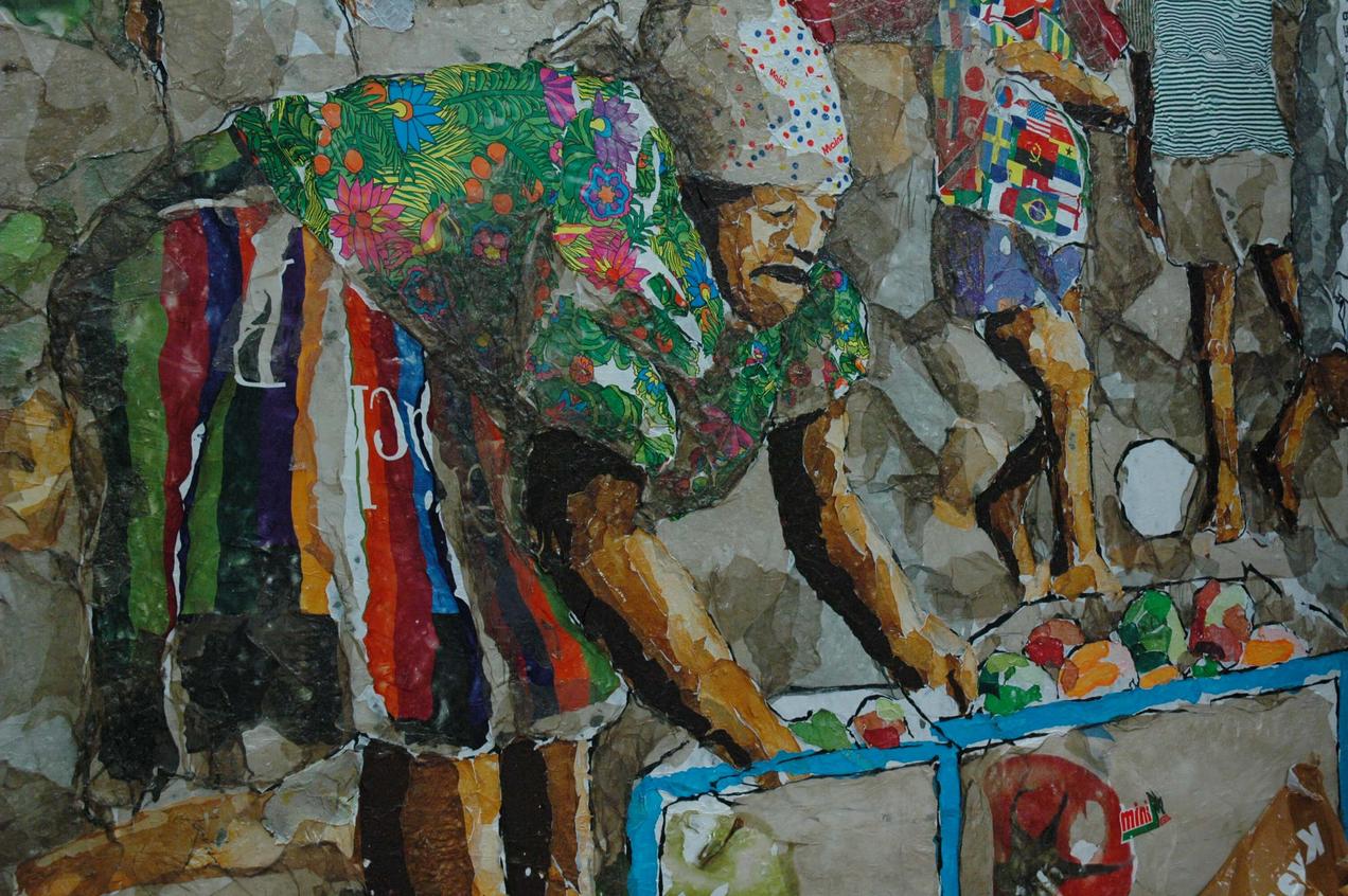 1272x846 Turning To The Landfill To Make Fine Art Nrdc - Landfill Drawing