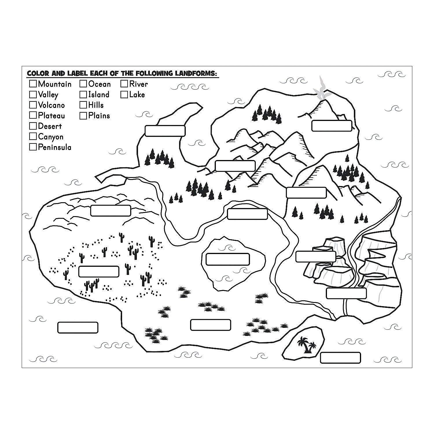 Landforms Drawing At PaintingValley Explore Collection Of