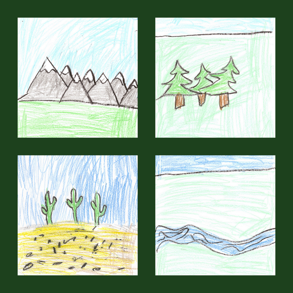 Landforms Drawing at Explore collection of