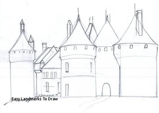 550x392 easy landmarks to draw best drawings images - Landmark Drawing
