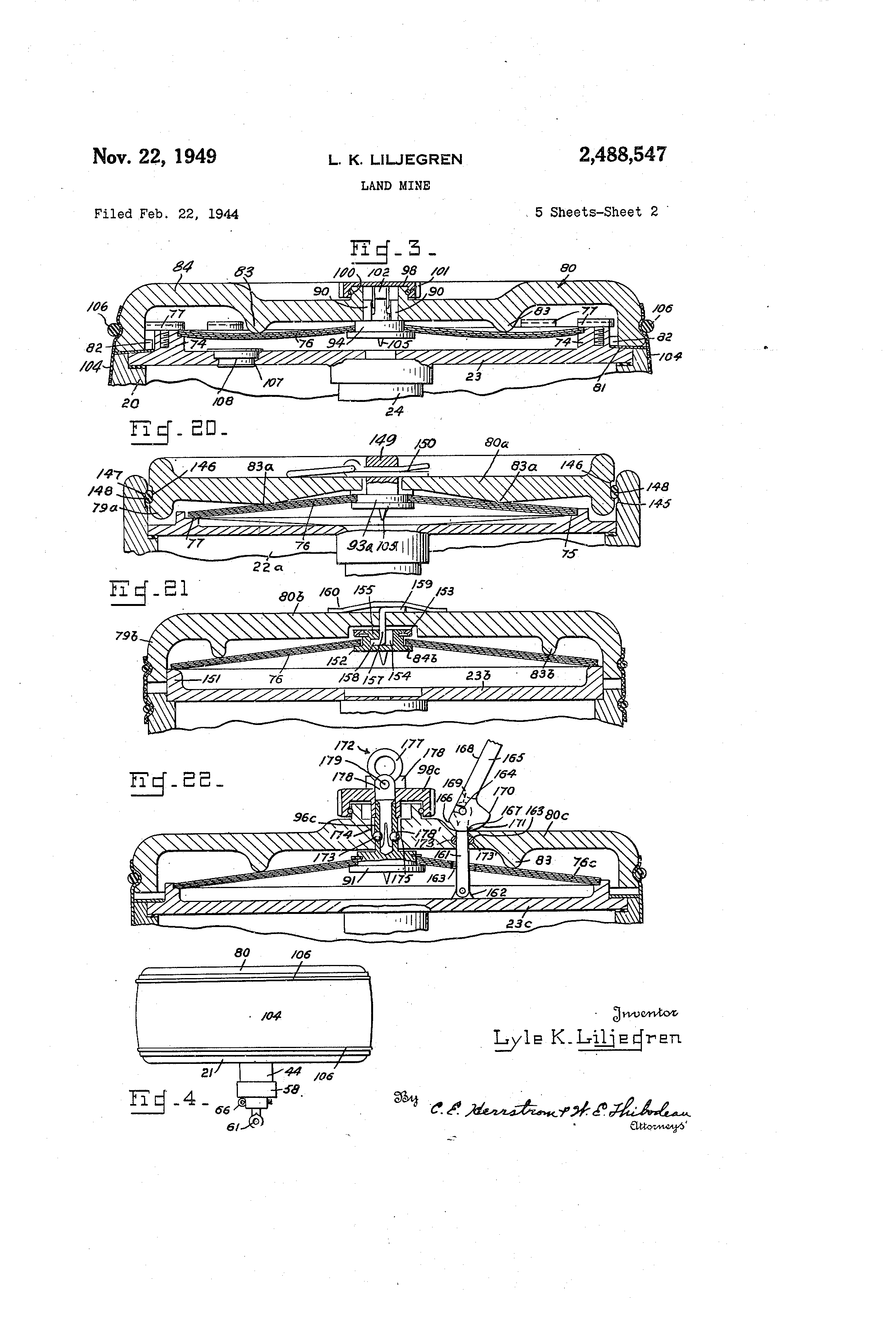 2320x3408 Patent - Landmine Drawing