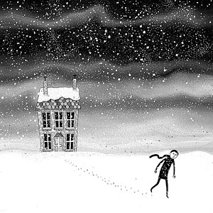 300x300 Black And White Landscape Drawings Fine Art America - Landscape Black And White Drawing