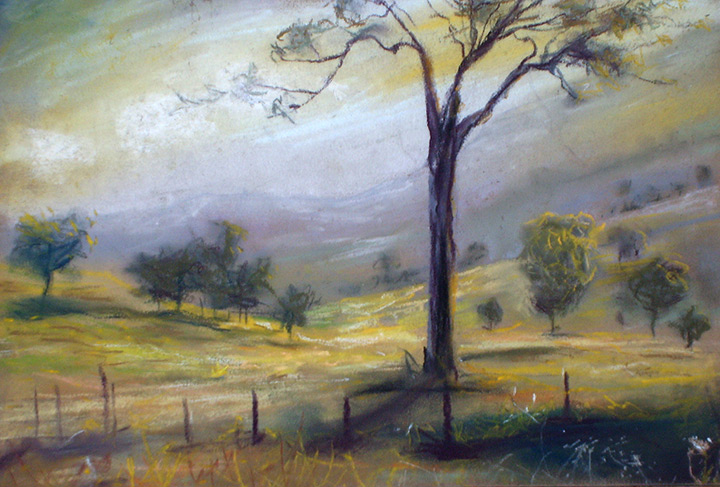 720x487 Landscape Sketches - Landscape Drawing Images