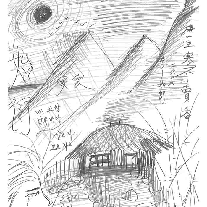 700x700 Visitors' Landscape Drawings Te Papa - Landscape Drawing Images