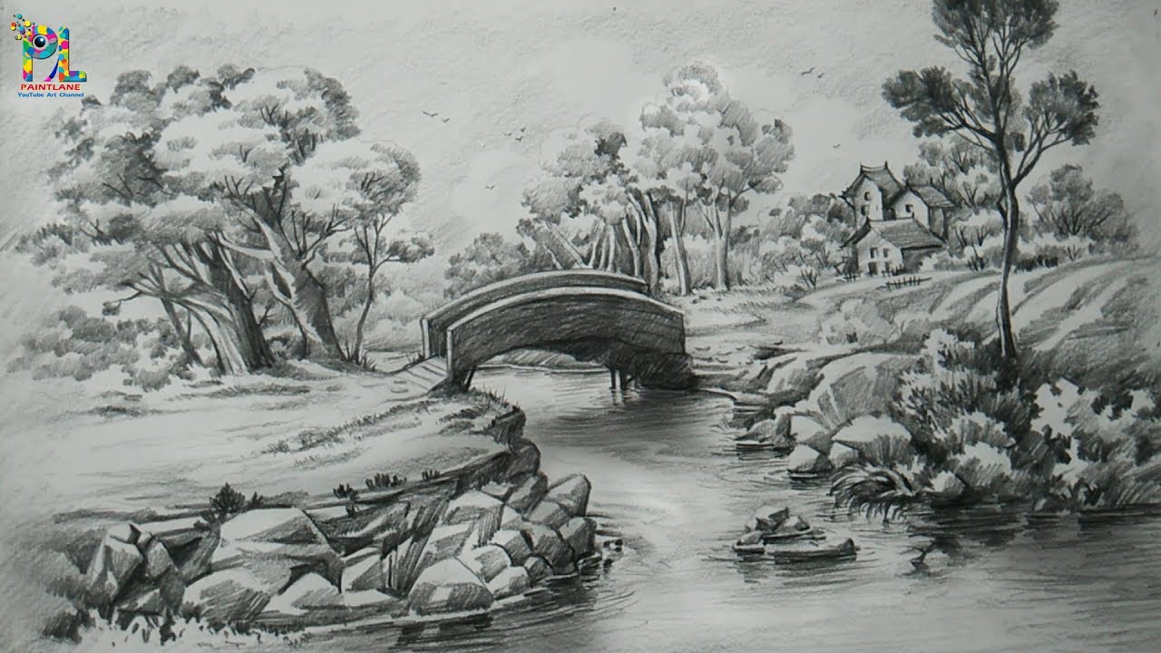 landscape sketch