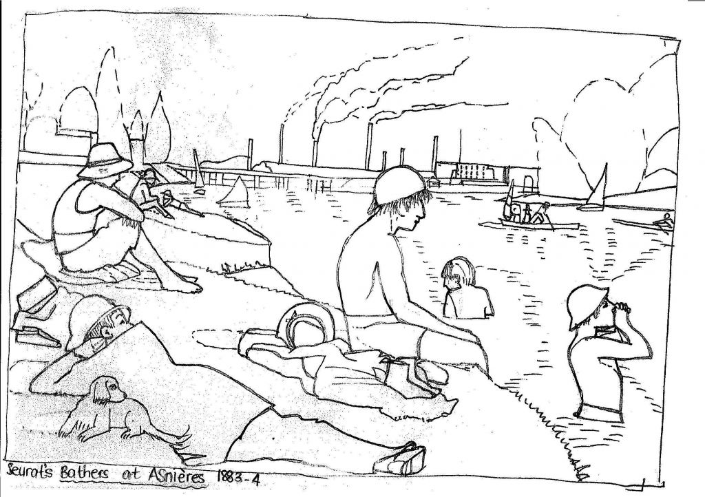 1024x722 Landscape Outline Drawing - Landscape Outline Drawing