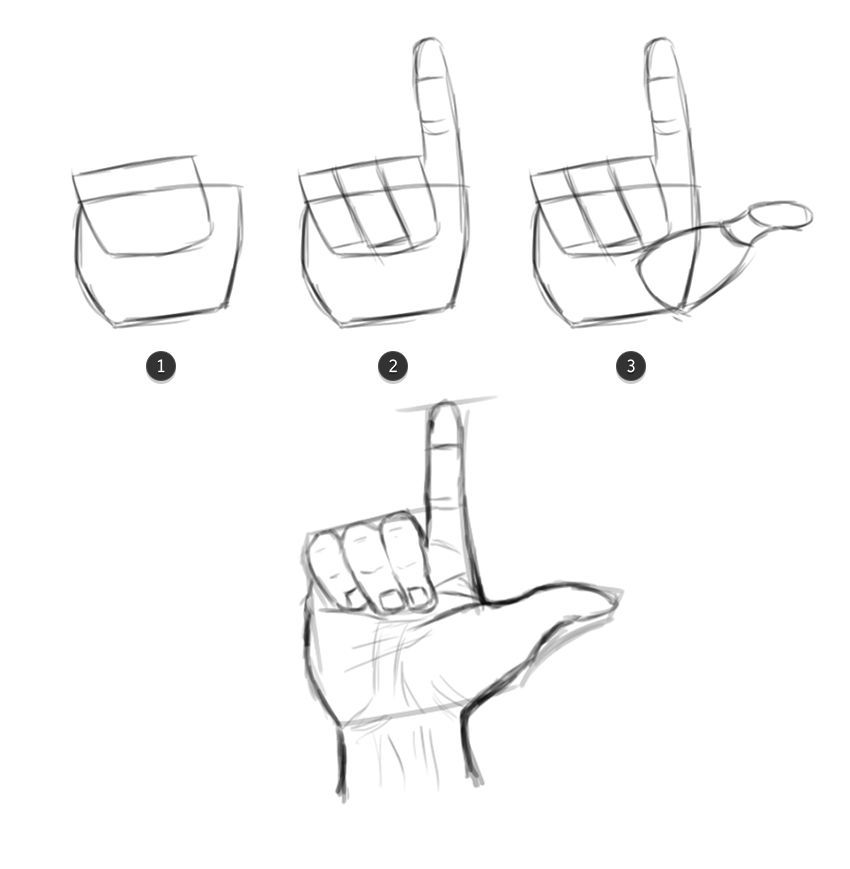 850x869 how to create a sign language digital painting in adobe photoshop - Language Drawing