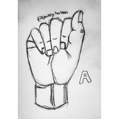 236x236 best sign language drawings images draw, drawing s, drawings - Language Drawing