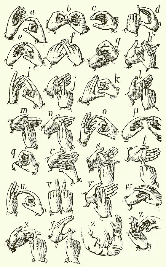 560x900 sign language alphabet drawing - Language Drawing