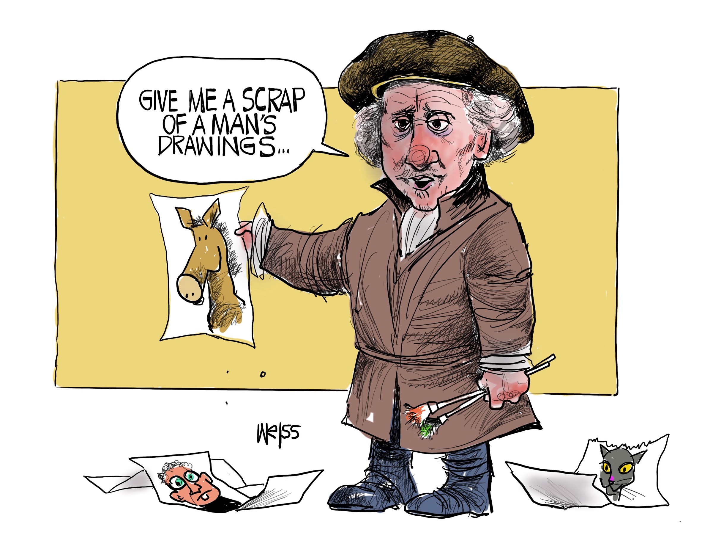 2400x1799 two tips on creative growth from the language of drawing - Language Drawing