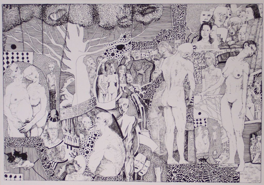 1024x718 Large Format Drawings The World Of Norman J Olson - Large Drawings