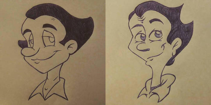 700x350 Two Larry Drawings - Larry Drawing