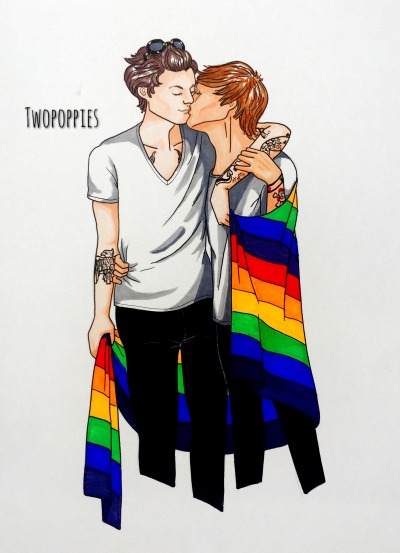 400x553 Larry Stylinson Fan Art Tumblr - Larry Stylinson Drawings