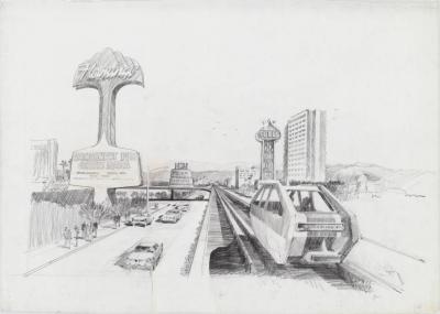 400x285 Drawings Unlv Digital Collections Unlv Libraries Digital - Las Vegas Drawing