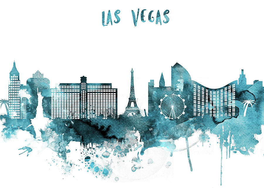 Las Vegas Skyline Drawing at Explore collection of