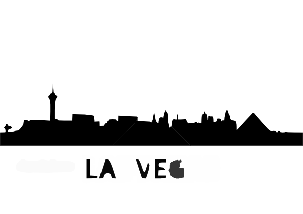 600x424 Depositphotos Skyline Las Vegas Clip Art - Las Vegas Skyline Drawing