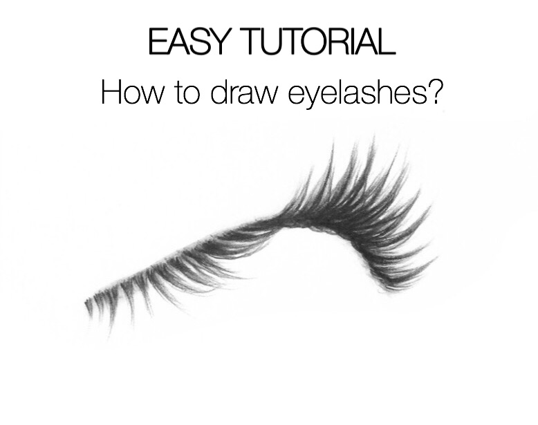 778x615 easy tutorial - Lashes Drawing