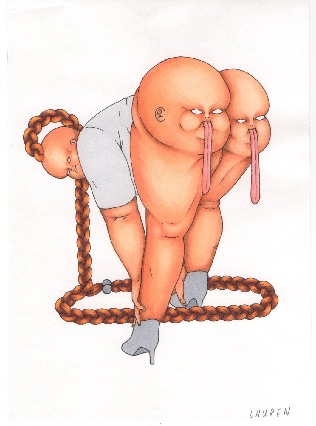 1060x1429 lasso' drawing lauren barfield - Lasso Drawing