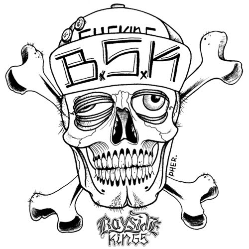 500x500 pedrada na cara bayside kings - Last Kings Drawing