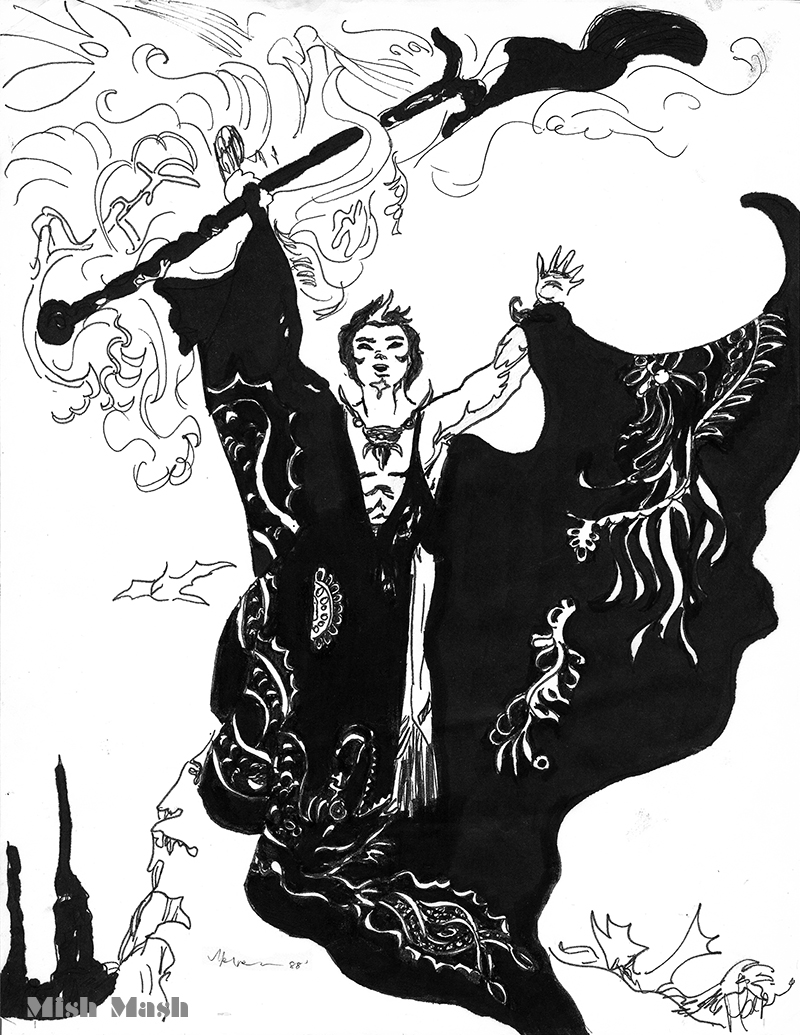 800x1035 wizard drawings graffiti last kings - Last Kings Drawing