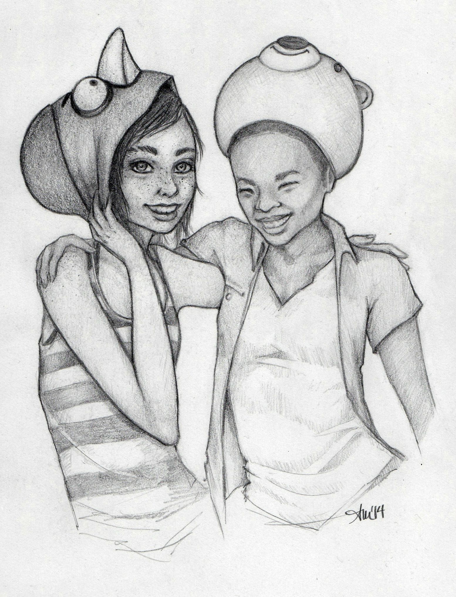 1554x2034 Finished Drawing Of Ellie And Riley From The Last Of Us Left - Last Of Us Drawing