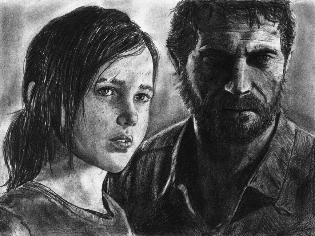 The last of us рисунок - 98 фото