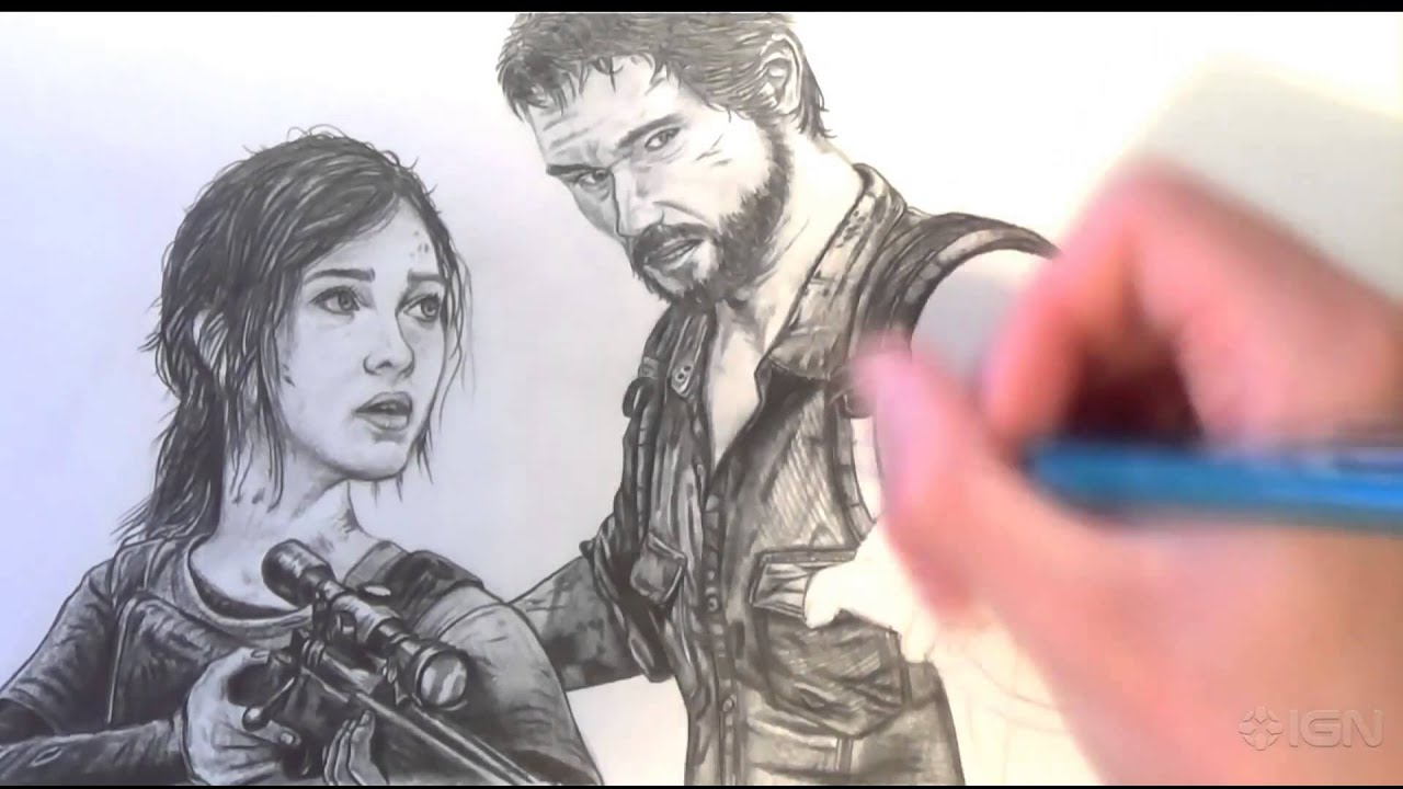 1280x720 The Last Of Us Drawing - Last Of Us Drawing